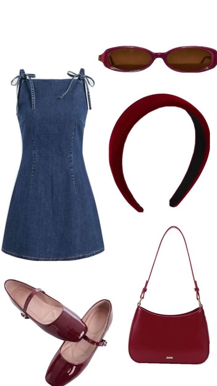 mysterious soulmate energy: Cherries & Denim: Aesthetic Vibe with Soulful Depth  635