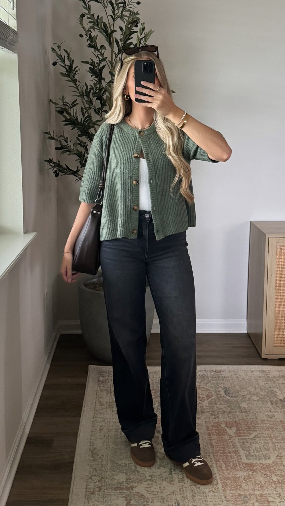 mysterious soulmate energy: Olive Cardigan Fate — Serene Style for True Matches  430
