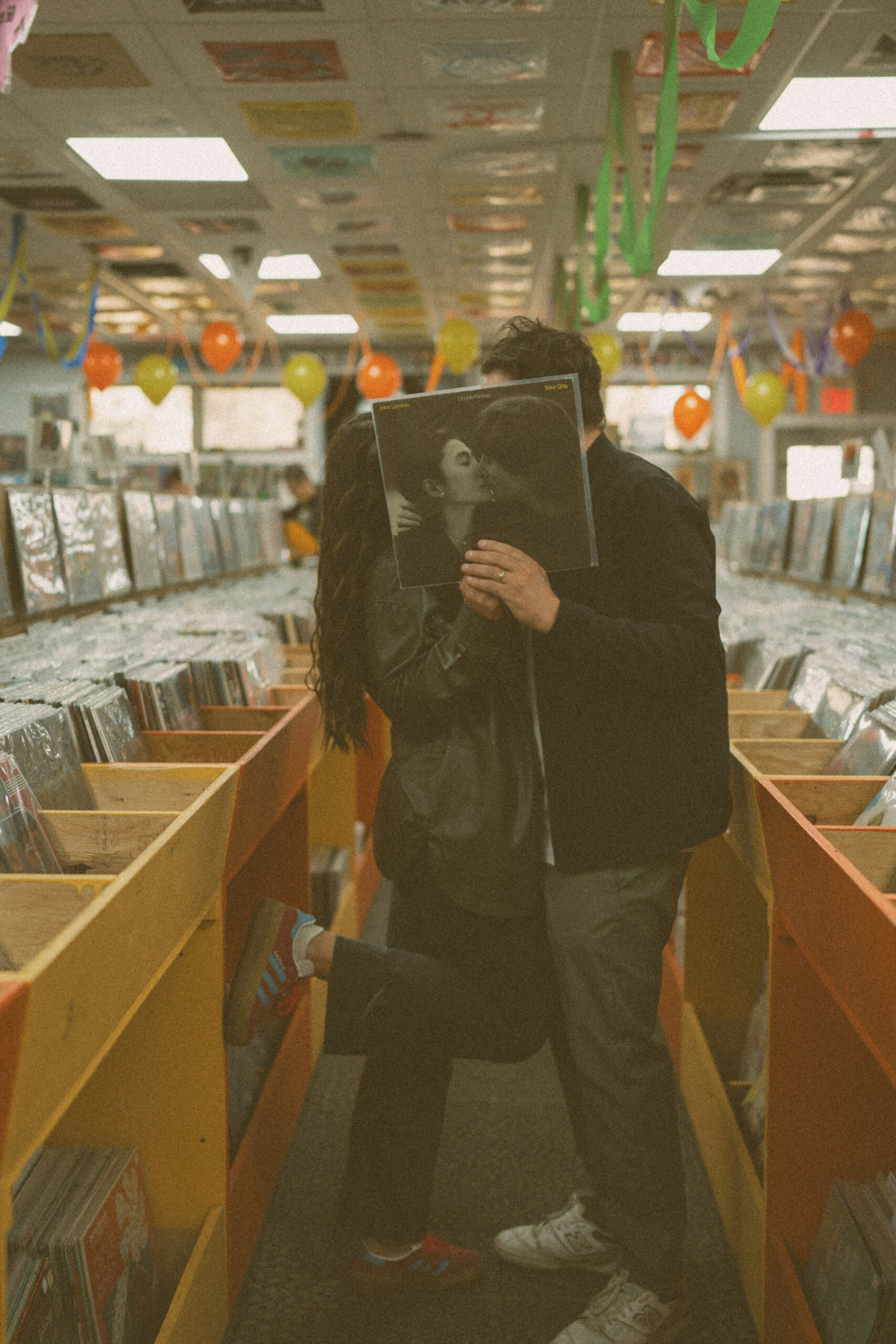 🌹 Nostalgic Couplings in Edmonton’s Retro Record Store — aesthetic edit 621