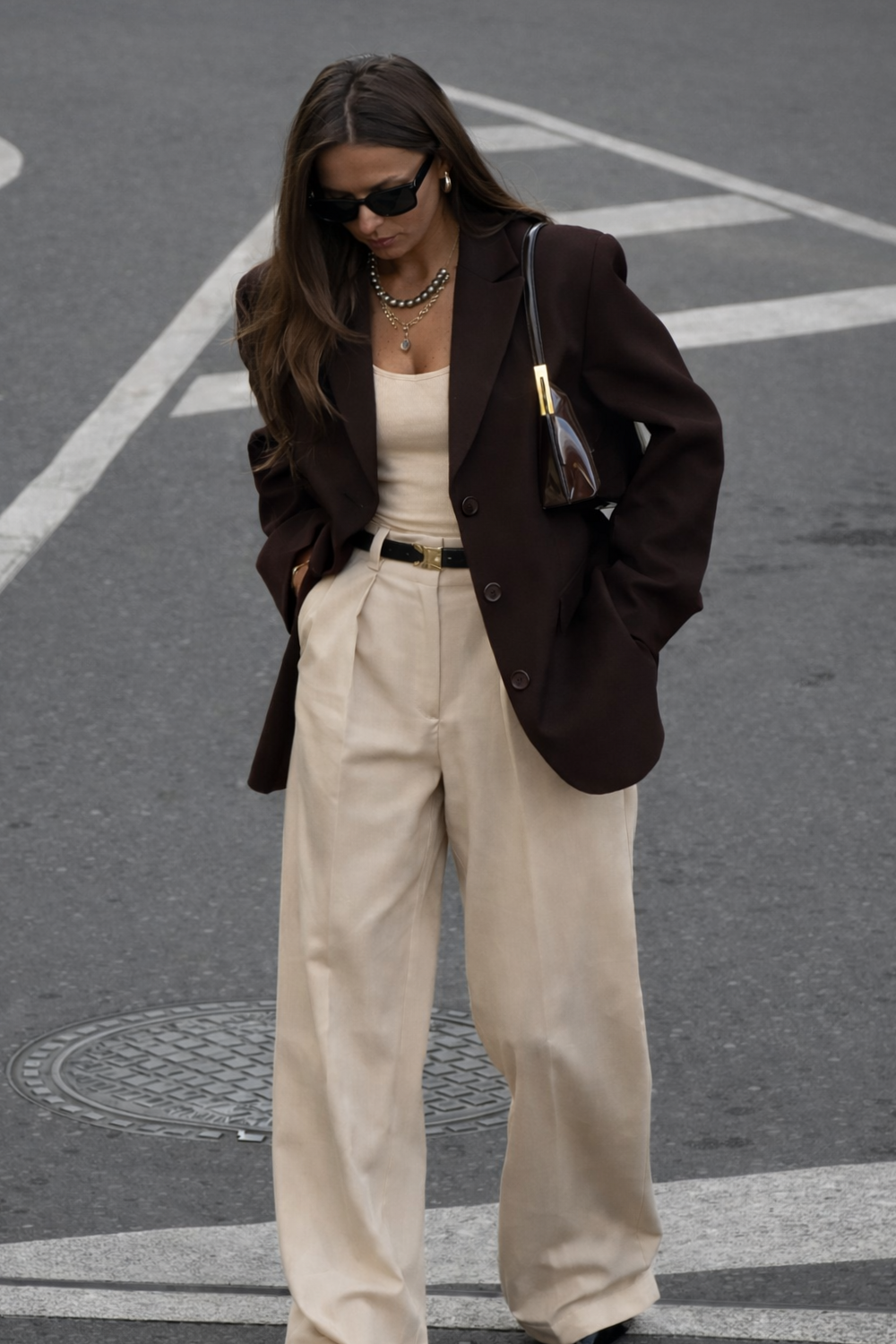 💋 ❤️‍🔥 | Old Money Business Outfit | Timeless Brown & Beige Sophistication | cur 103