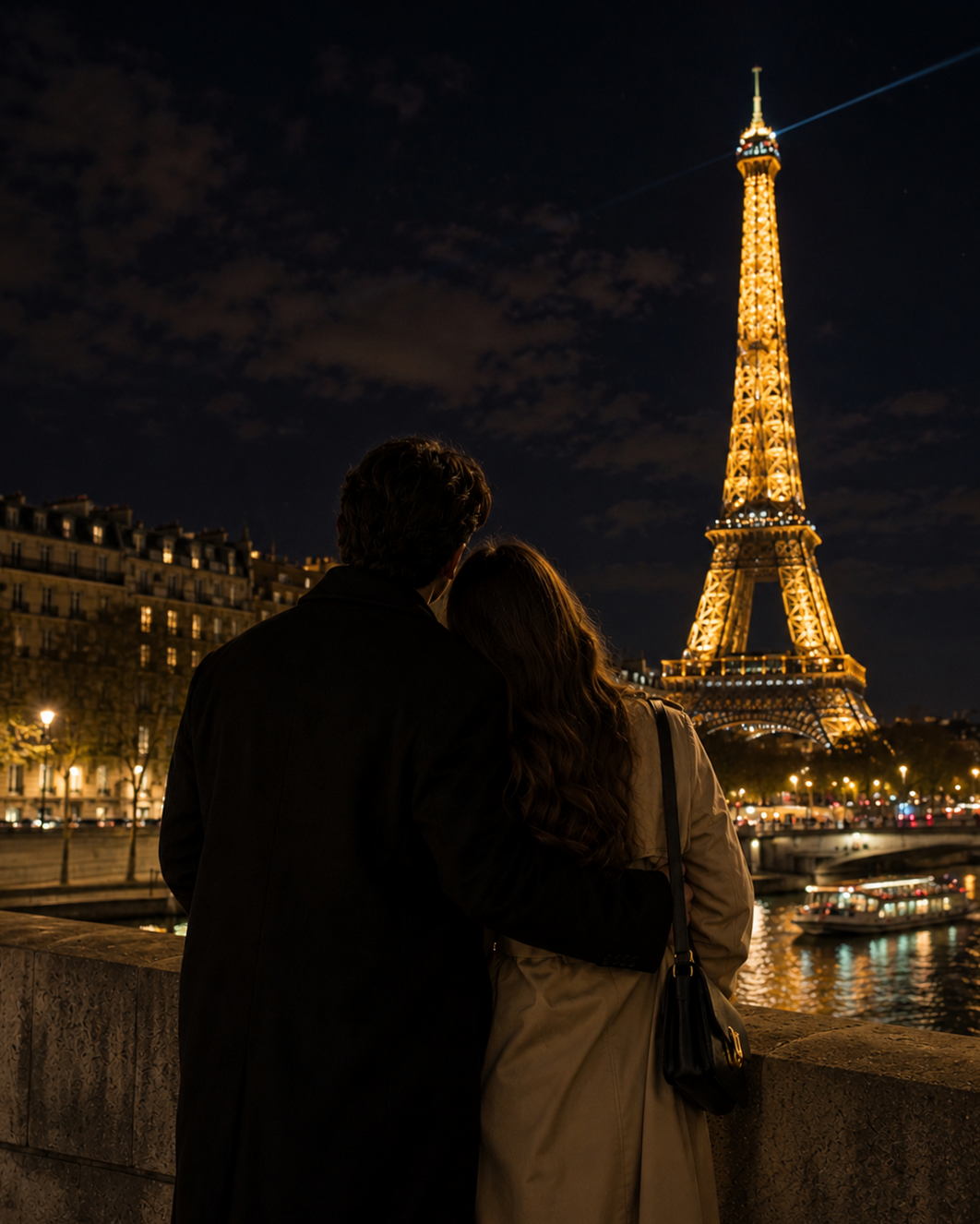 Paris at Night: Whispers of Fate and Quiet Chemistry | 📸 romanticizing connectio 167