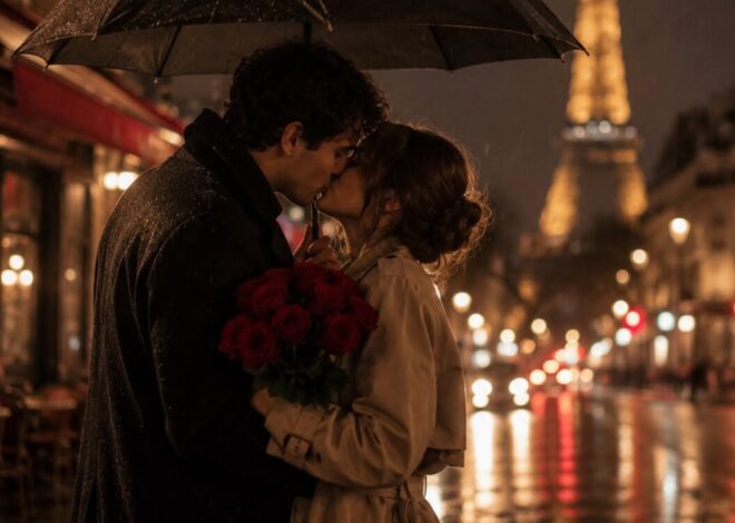🎬 🥀 Parisian Rain and a Fateful Embrace — aesthetic edit 625