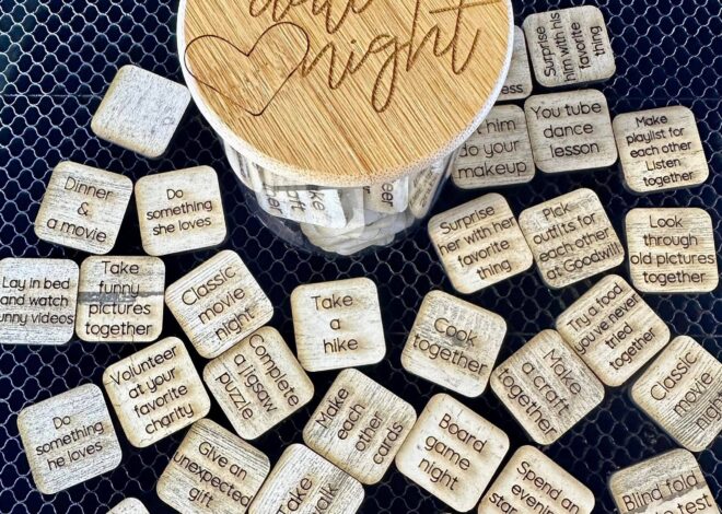 Soulful Date Night Activity Jar | Romantic Valentine’s Decor | Timeless Love Aes 981