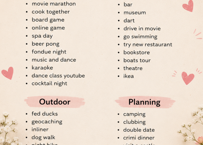 Soulful Moments: Romantic Date Ideas Written in the Stars 🏙️ 437