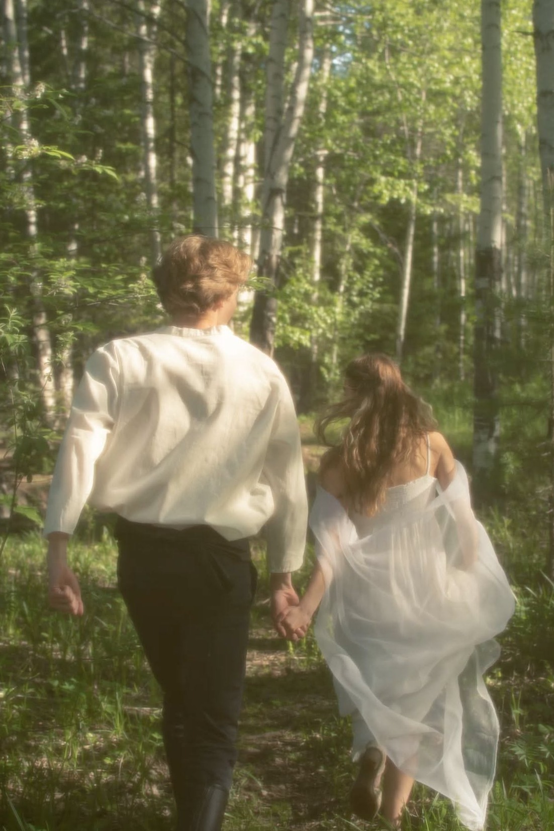 Soulful Walk Through Lush Woods ⟐ couple goals inspiration 513