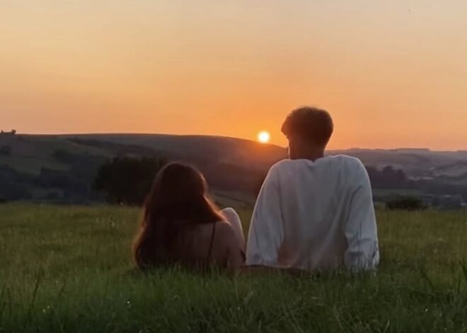 Soulwoven Moments Under Amber Skies — intimate moments captured 🌌 734