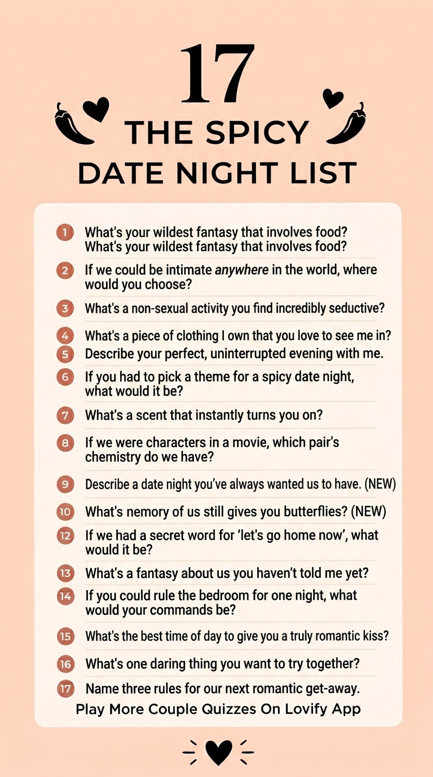 ⚖️ 💡 📝 The Spicy Date Night List | Unlock Your 2026 Soulmate Vibe — aesthetic ed 849