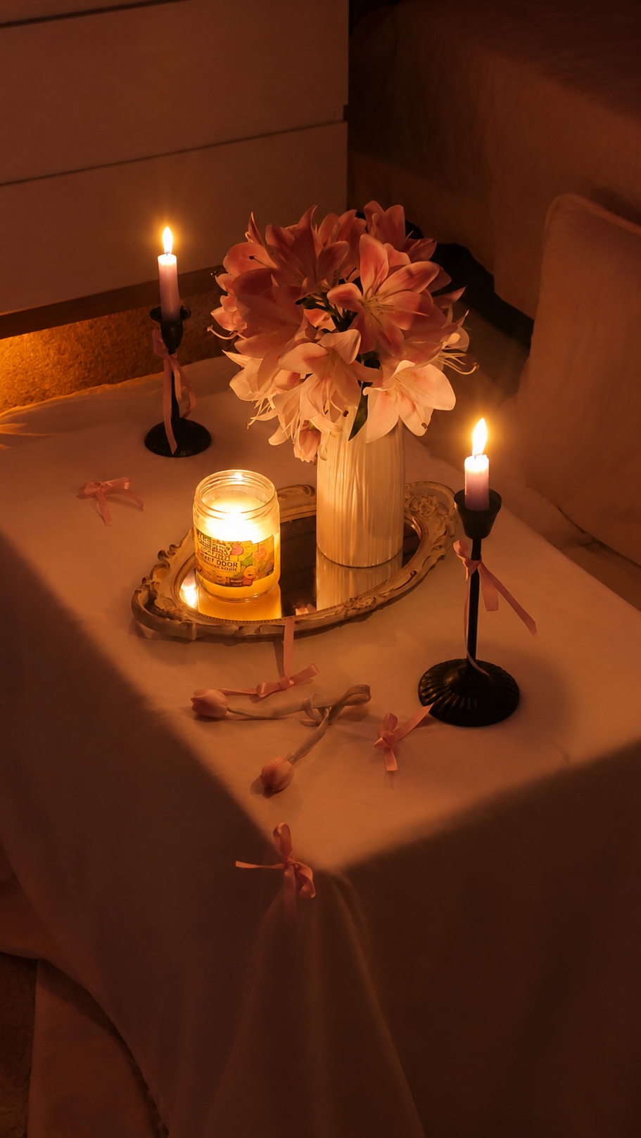 📝 🌱 Whispered Evenings by Candlelight — aesthetic edit 670