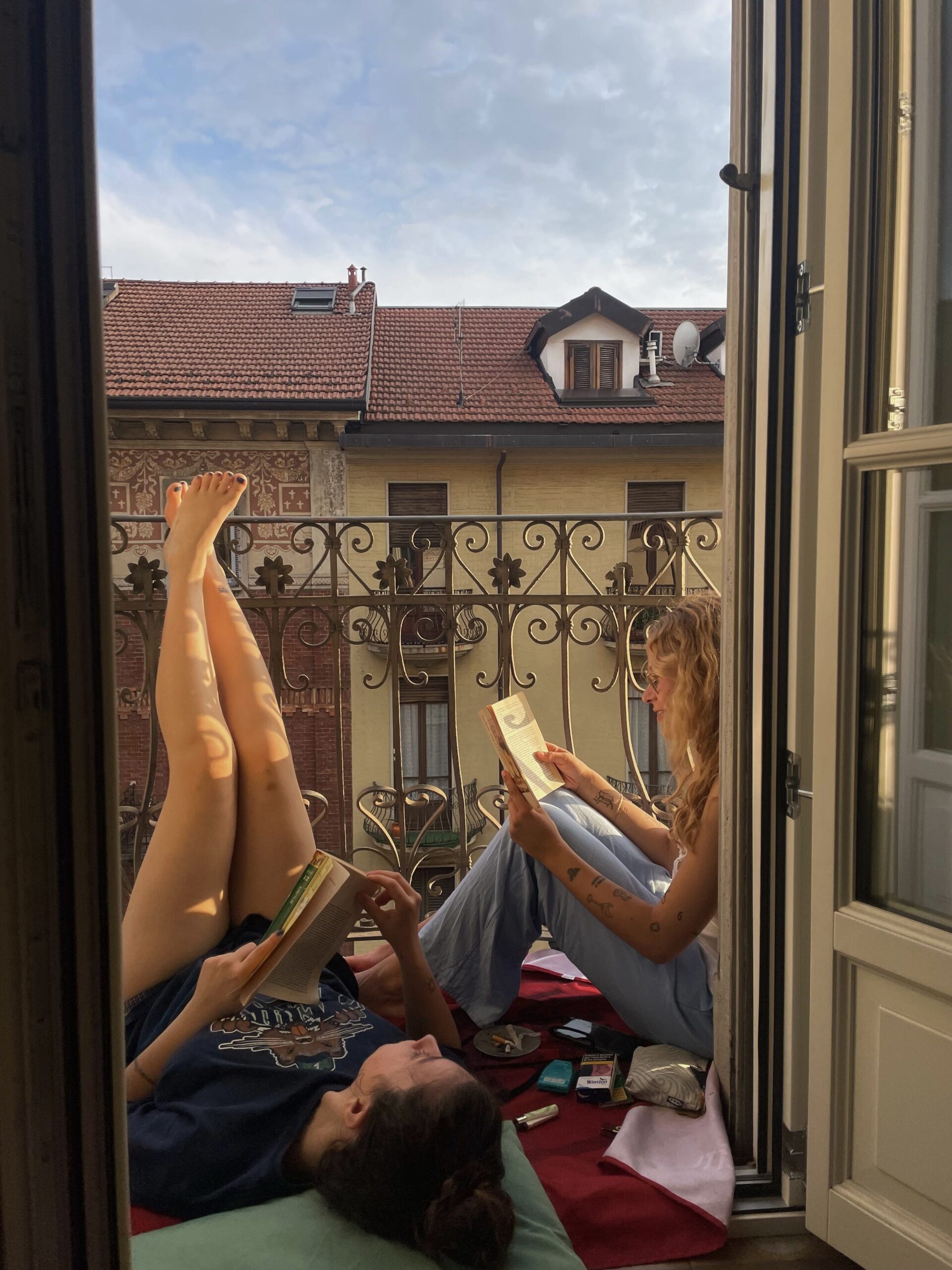 🤍 Whispers of Fate from a Turin Balcony | soul deep aesthetic 286