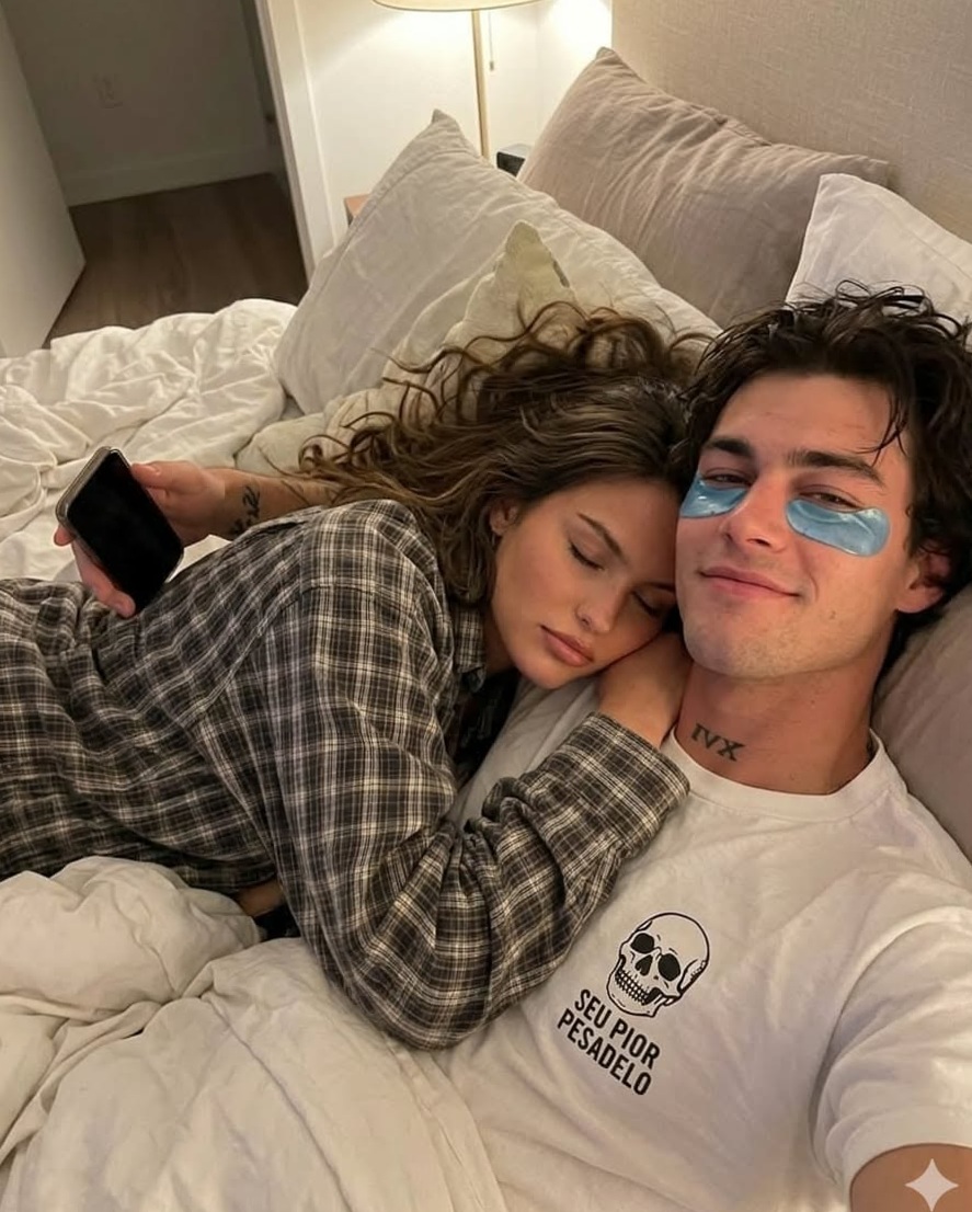 🌊 🧭 ⟡ Willow and Him in a Quiet Moment of Connection 869